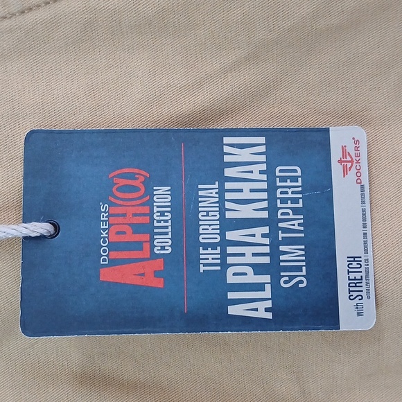 NWT Dockers alpha collection Slim Tapered fit 34x34 - Picture 4 of 8